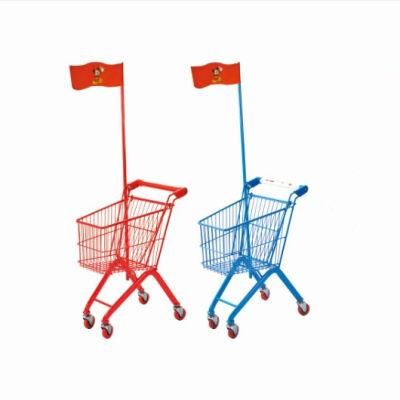 Portable Supermarket Shopping Children Trolley Cart