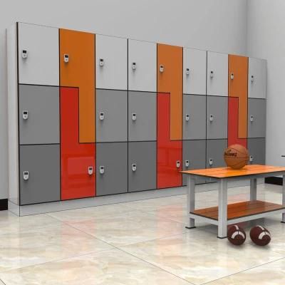 Modern New Design Changing Rooms Excellent Locker System High Pressure Laminate Locker, Clothing Store HPL Locker/
