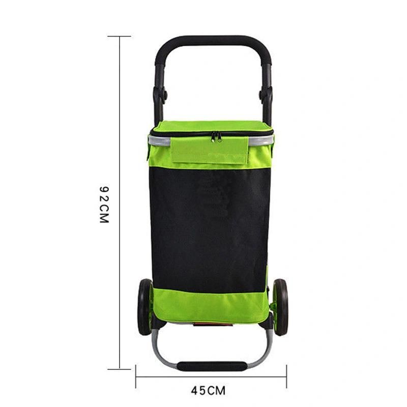 Foldable Shopping Trolley Shopping Trolley Bag Vegetable Folding Wheeled Light Weight Shopping Trolley Bag