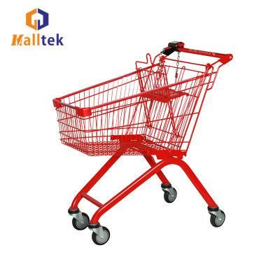 OEM Design Shopping Trolley Dimensions for Supermarket Equipment
