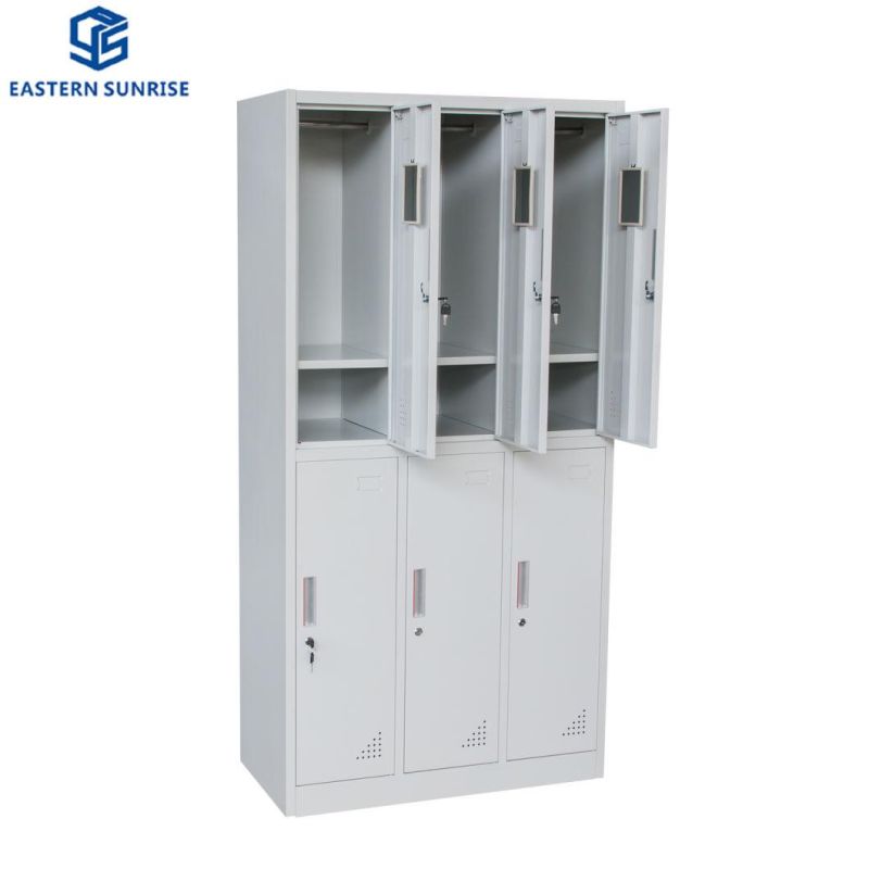 Wholesale 6 Door Metal Steel Iron Locker Cabinet