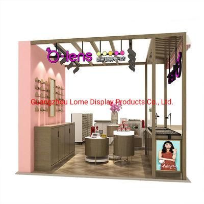 Customized Makeup Display Stand Shop Furniture Beauty Cosmetic Showcase for Shopping Mall