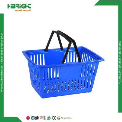 Retail Grocery Store Plastic Basket for Supermarket