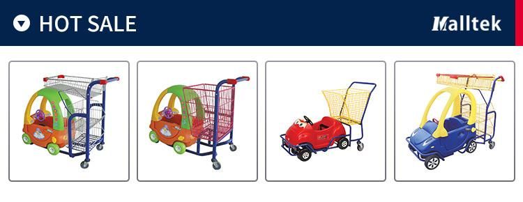 Wholesale Steel Material Small Size Shopping Trolley for Kids