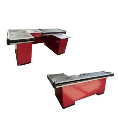 Factory Direct Checkout Counter with Conveyor Belt