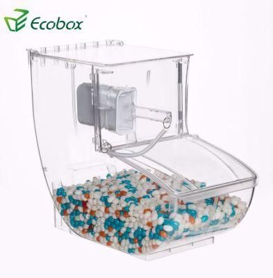 Factory Supply Plastic Food Container Candy Bin with Scoop