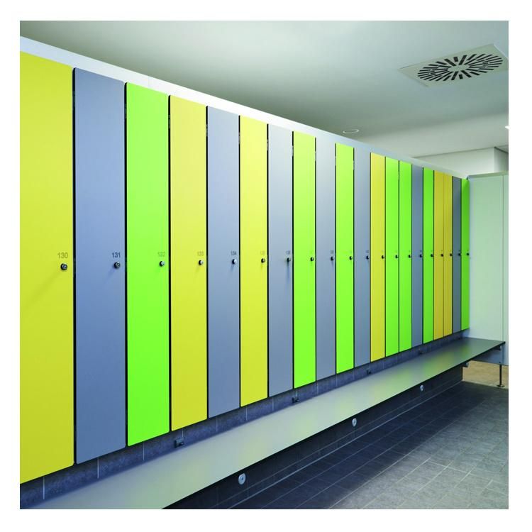 Compact Laminate Gym Locker, HPL Lockers Cabinet for Changing Room