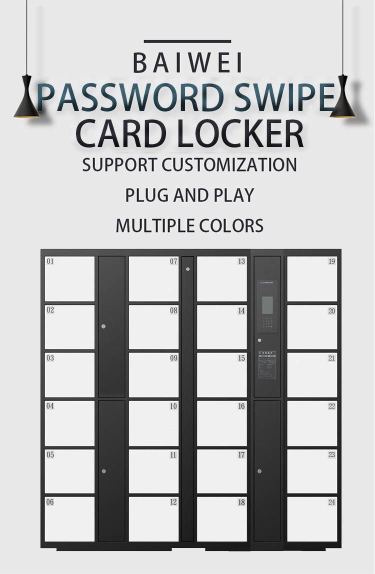 Standard Smart Electronic Locker Barcode Electronic Cell Phone Locker