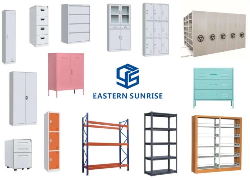 Chinese Factory Steel Furniture Colorful Metal 6 Door Storage Locker