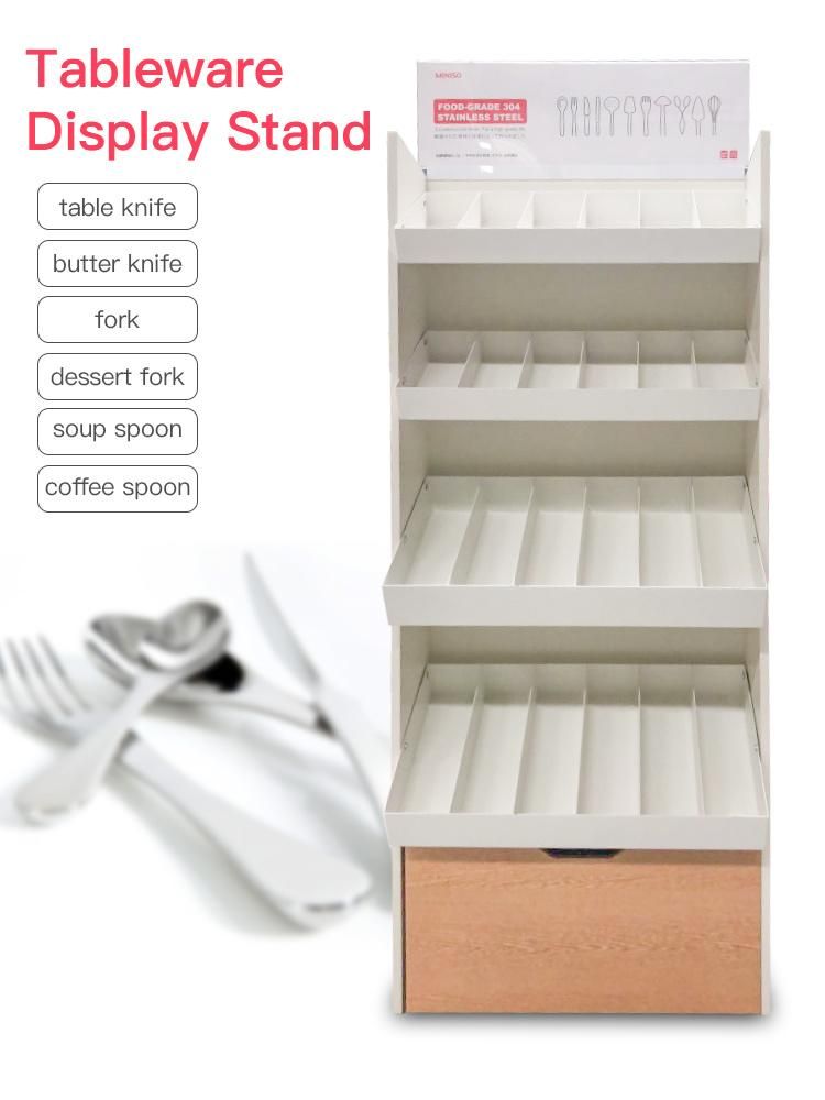 Tableware Display Showing Stand Rack