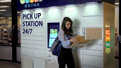 Multi-Function Public Express Delivery Cabinet Locker in Pick up Station