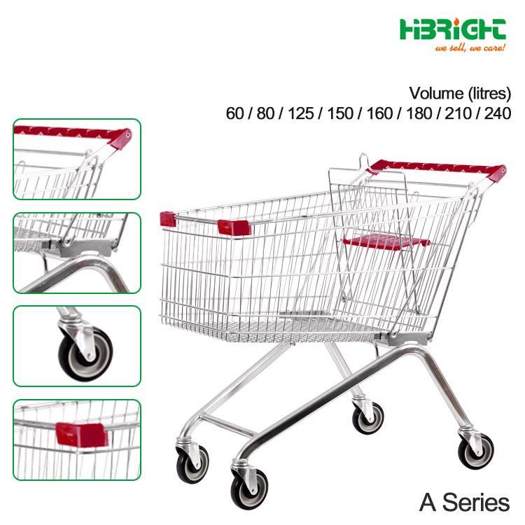 Supermarket Shopping Trolley Cart