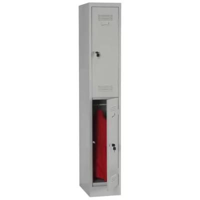 2 Door School Gym Steel Kd Design Clothes Locker Cabinet Metal Wardrobe Locker