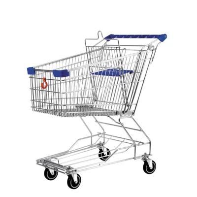 Supermarket Metal Shopping Cart Trolley
