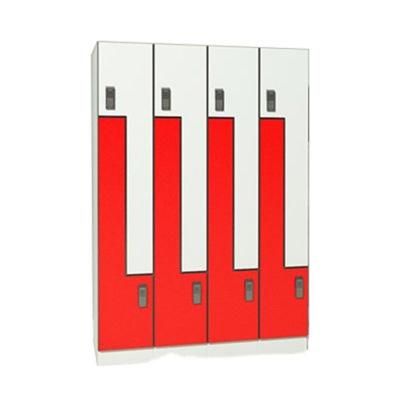 Excellent Locker System Z Type Commercial Cabinet HPL Locker, Changing Room Water Proof High Pressure Laminate Locker/