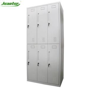 Wholesale 6 Door School Metal Steel Lockers for Students