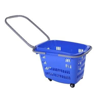 Environmental PP Materials Plastic Handle Baskets for Shopping