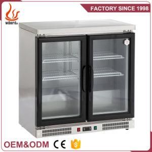 Junjian Good Quality Adjustable Heavy Duty Shelf Vertical Refrigerator Showcase Upright Chiller