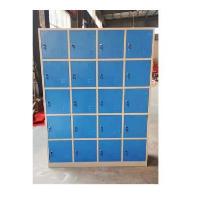 as-152 20 Door School Gym Changing Room Metal Locker Children School Steel Locker Cabinet