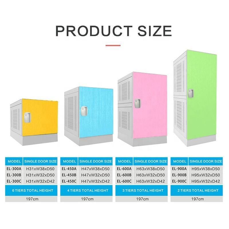 ABS Plastic Electronic Smart Gym School Clothes Locker