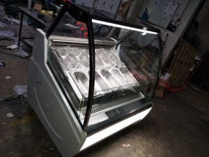 Mini Ice Cream Freezer /Countertop Display Freezer/Popsicle Showcase Cabinet