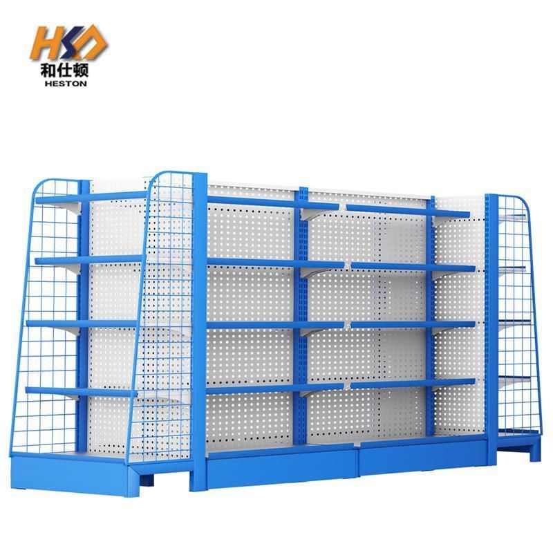 Brand New 4-Layer Used Grocery Gondola Heavy Duty Good Quality Supermarket Shelf with Great Price