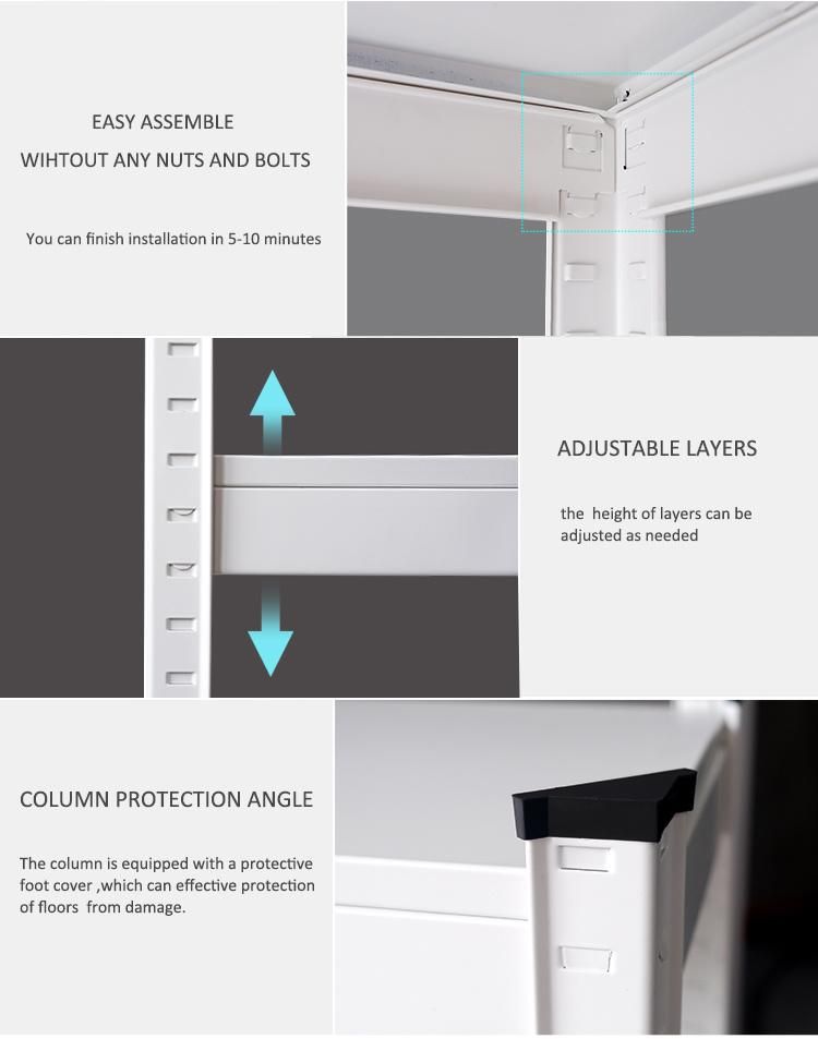 Light Duty Metal Shelves Office Home Steel Storage Shelf