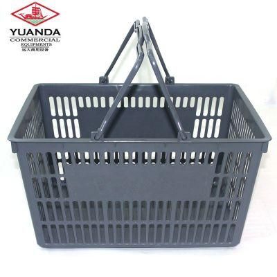 Supermarket New Material Shopping Basket with Handles