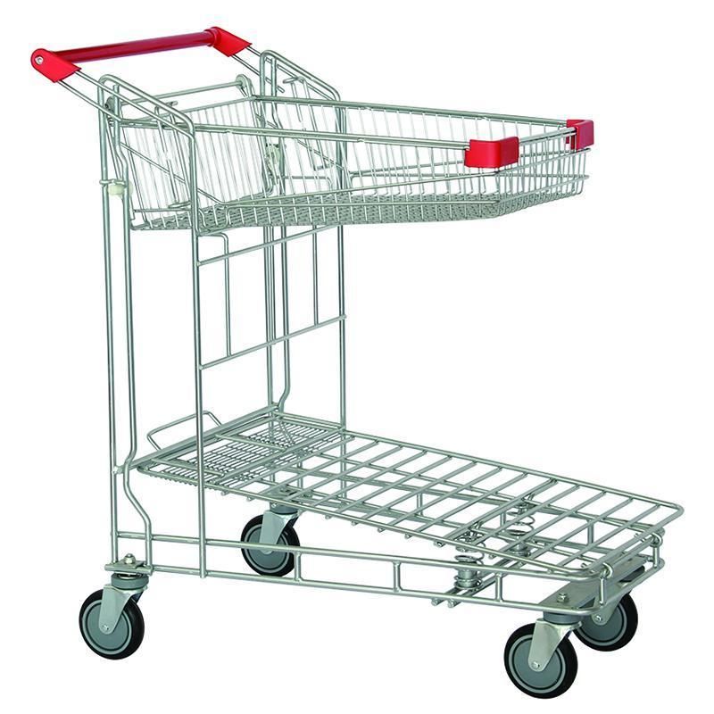 Wholesale Customizable Logo New Style Best Quality Folding Shopping Cart