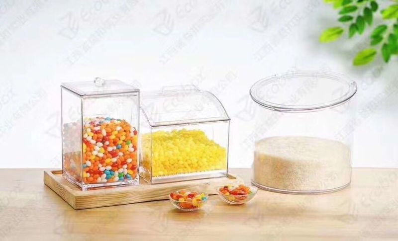 Ecobox Top Food Grade Plastic Bulk Food Container Candy Bins for Sale