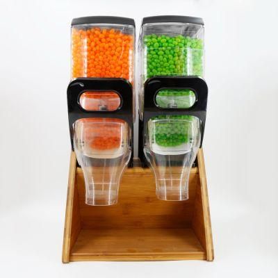 Ecobox Coffee Beans Gravity Bin Nuts Plastic Candy Bulk Food Dry Food Dispenser Granel for Shops