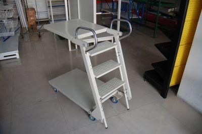 Convenient Metal Tool Cart with Stairs with Ce Certification