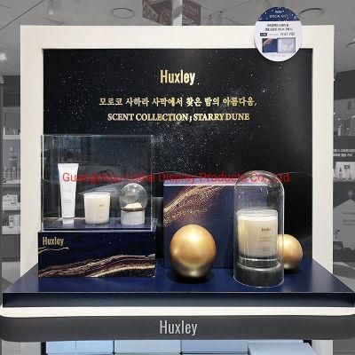 Shopping Mall Skincare Makeup Display Cosmetic Store Counter Design Showcase