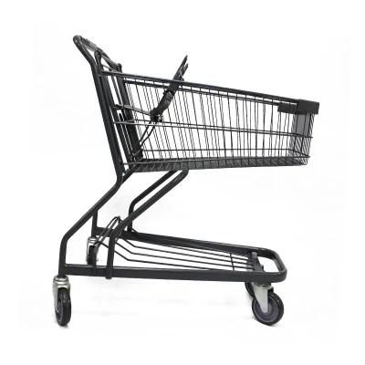 Convenience Store Shopping Cart Hand Push Trolley for Shopping