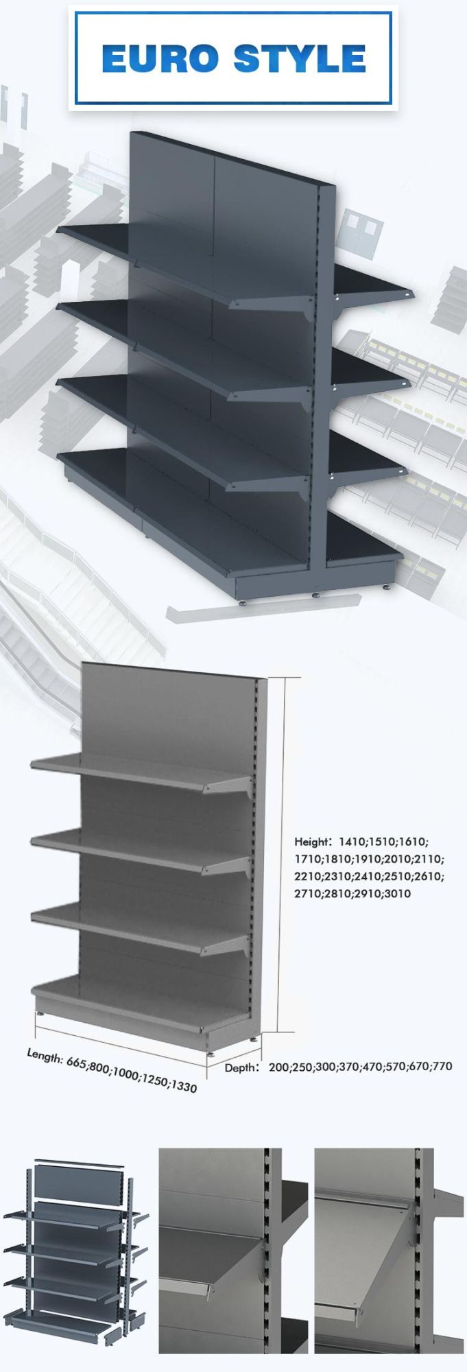 Supermarket Hypermarket Grocery Store Shop Retail Gondola Shelf