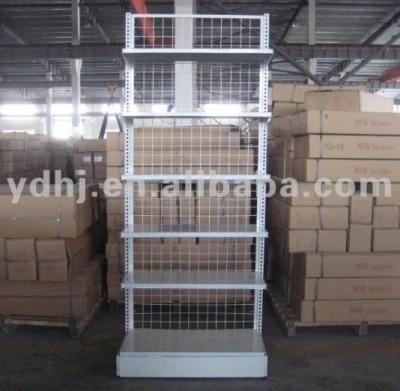 Wire Mesh Design Supermarket Shelving Shelf