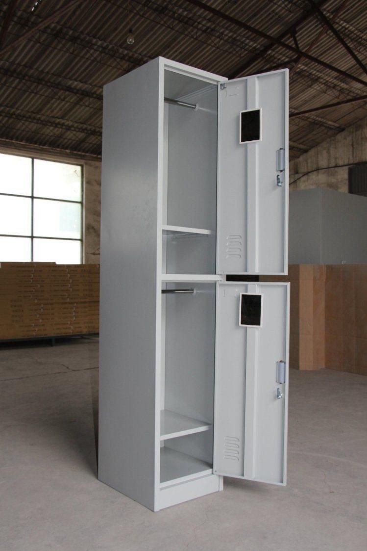 Jas-010 Office Furniture Steel Clothes Wardrobe Metal Storage Cabinet Locker Wardrobe