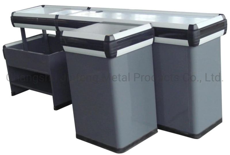 Supermarket Equipment Cashier Desk Checkout Counter Jf-Cc-111