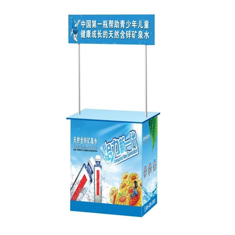 Portable Folding Promotion Counter Display Stand