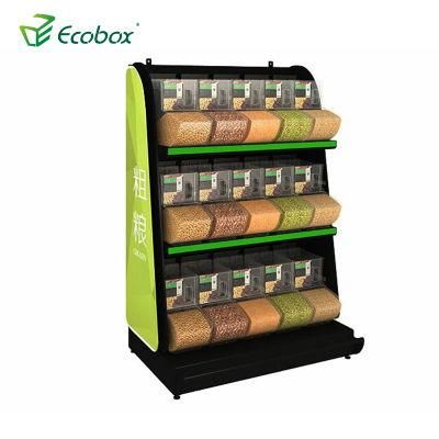 Ecobox Bulk Food Nuts Gondola Shelves Gondola Shelving Racks Display Shelving Shelf Store Display Rack Shelves for Shop