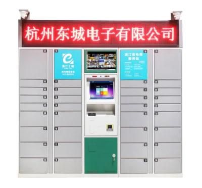 CE, ISO New DC Plywood Case Smart Lockers Parcel Locker