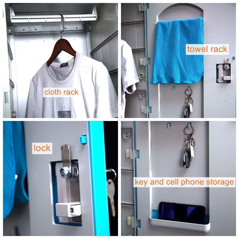 ABS Plastic Electronic Smart Gym School Clothes Locker