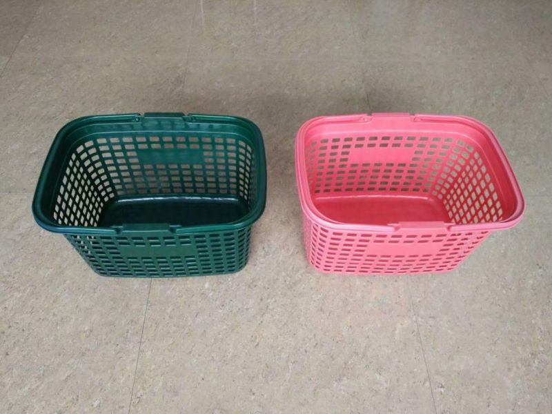 Plastic Baskets with Double Handle Basket (YD-B01)