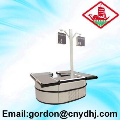 Good Sale Cashier Counter/Checkout Counter with Light Box Yd-R0018
