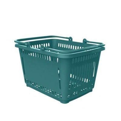 Durable Small Hand Carry Plastic Handle Shopping Baskets