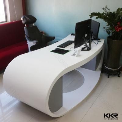 Solid Surface Reception Desk Translucent Bar Counter Top