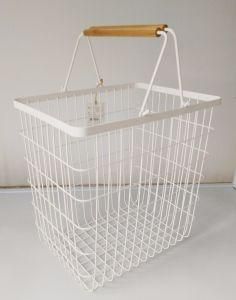 Shopping Basket, Supermaket Basket, Handle Skep