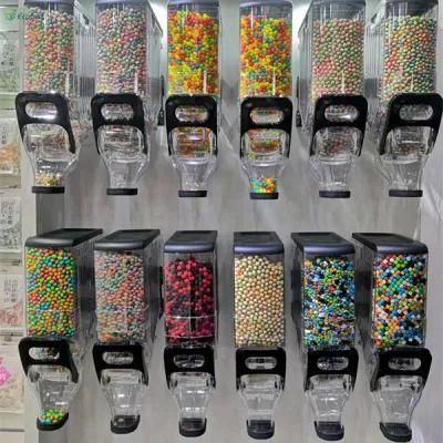 High Quality Gravity Bins Coffee Bean Nut Cereal Dispersador Food Dispenser for Zero Waste Shop