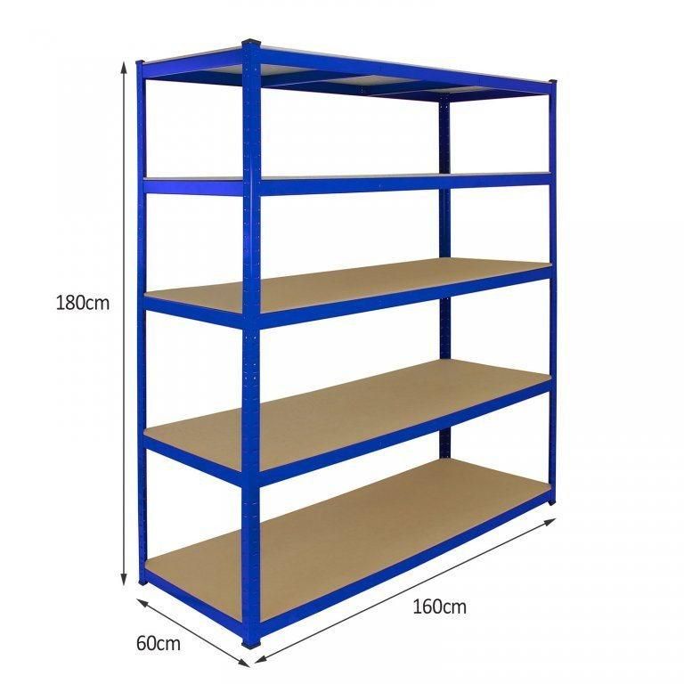 Warehouse Rack Metal Storage Shelf for Kitchen and Bathroom