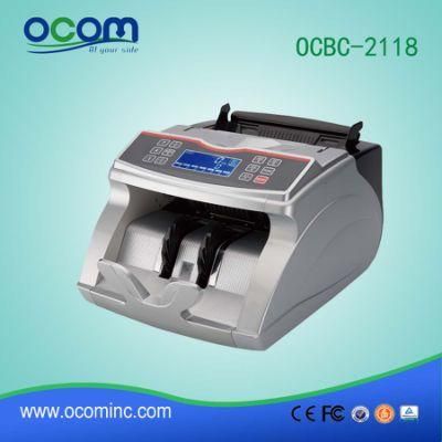 Bill Money Cash Counter Machine with Banknote Detector Mg IR